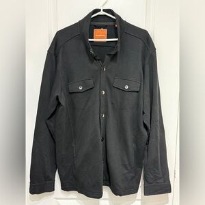 Tommy Bahama Men's Black Shirt Jacket size XL